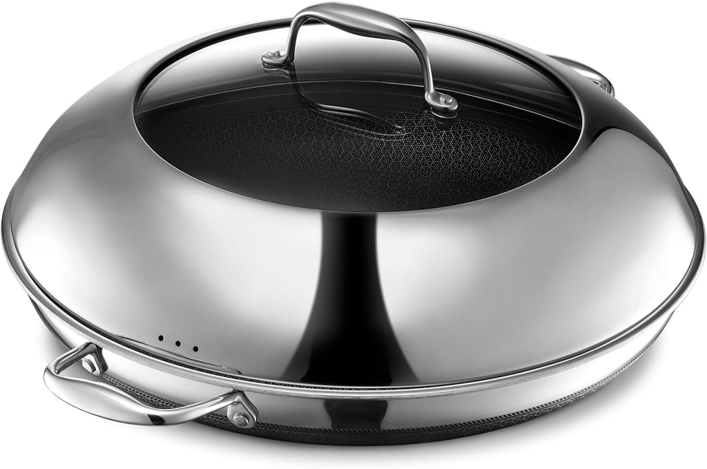 35 cm Hybrid Nonstick Frying Pan with Lid