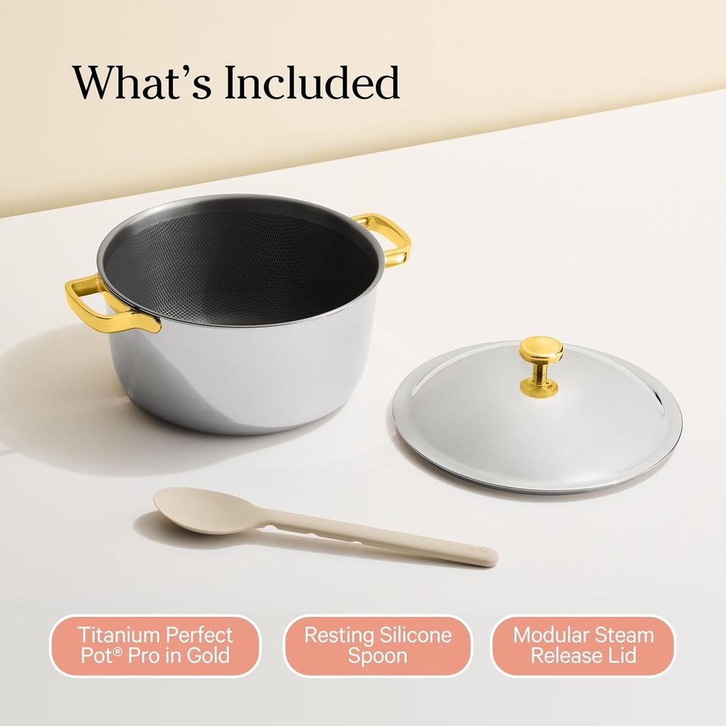Our Place Titanium Perfect Pot Pro - 6.4L No-Coating Nonstick Stock Pot