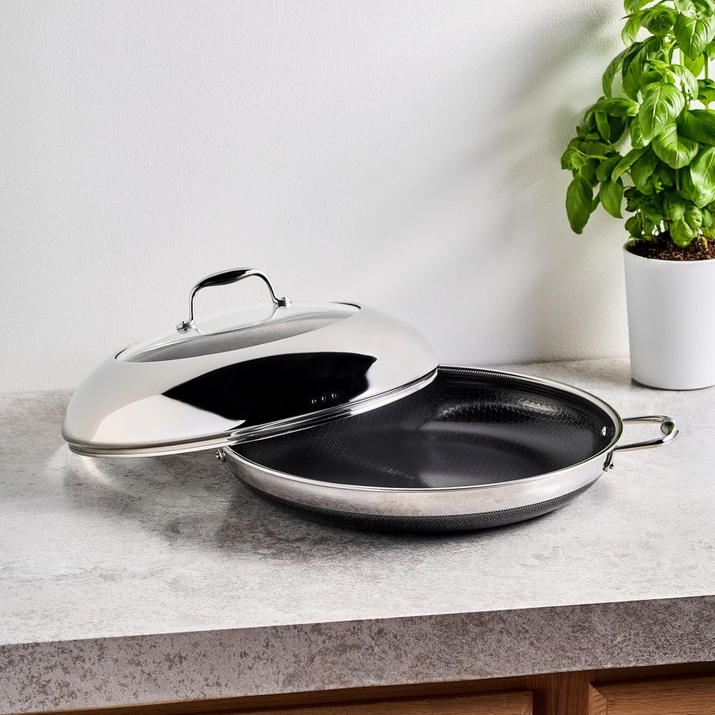 35 cm Hybrid Nonstick Frying Pan with Lid