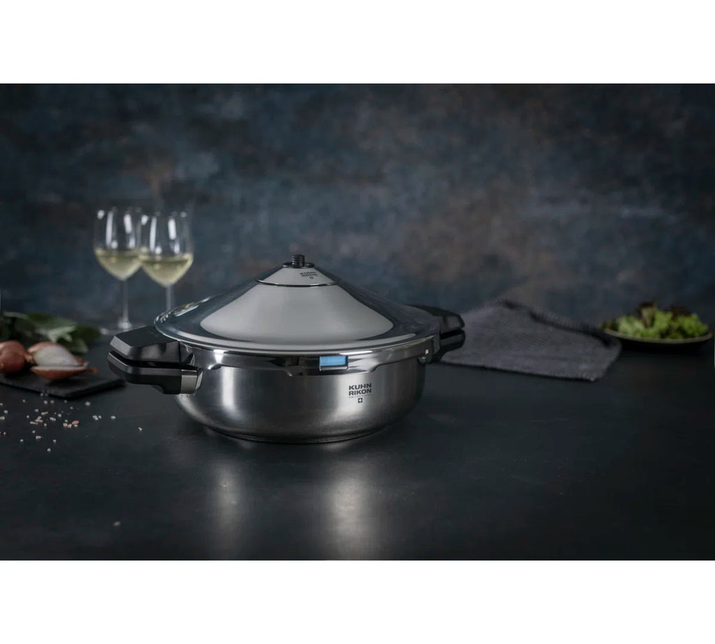 Kuhn Rikon Duromatic Hotel Stainless Steel Pressure Cooker for All Hobs