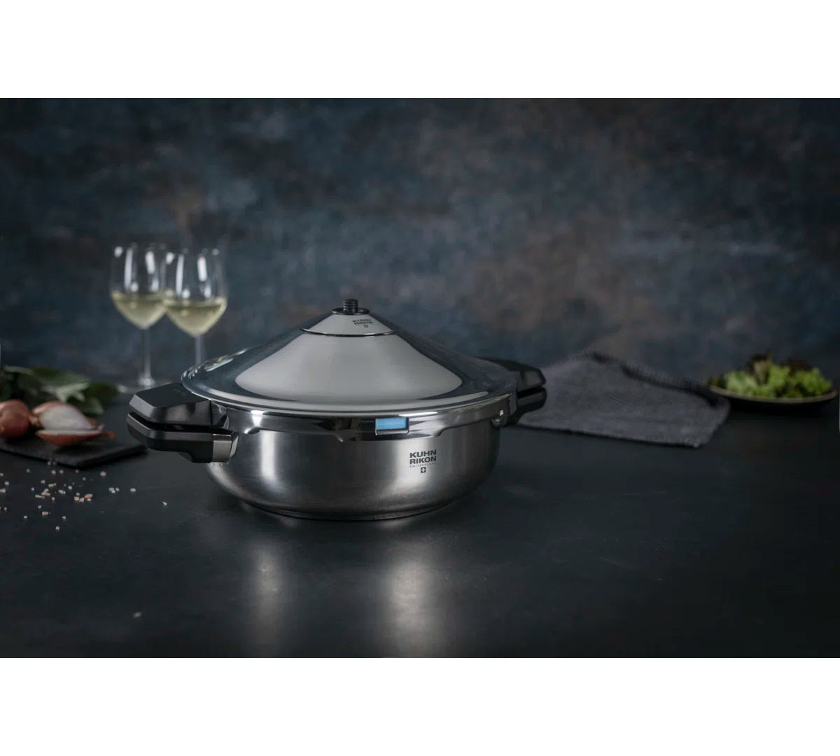 Kuhn Rikon Duromatic Hotel Stainless Steel Pressure Cooker for All Hobs