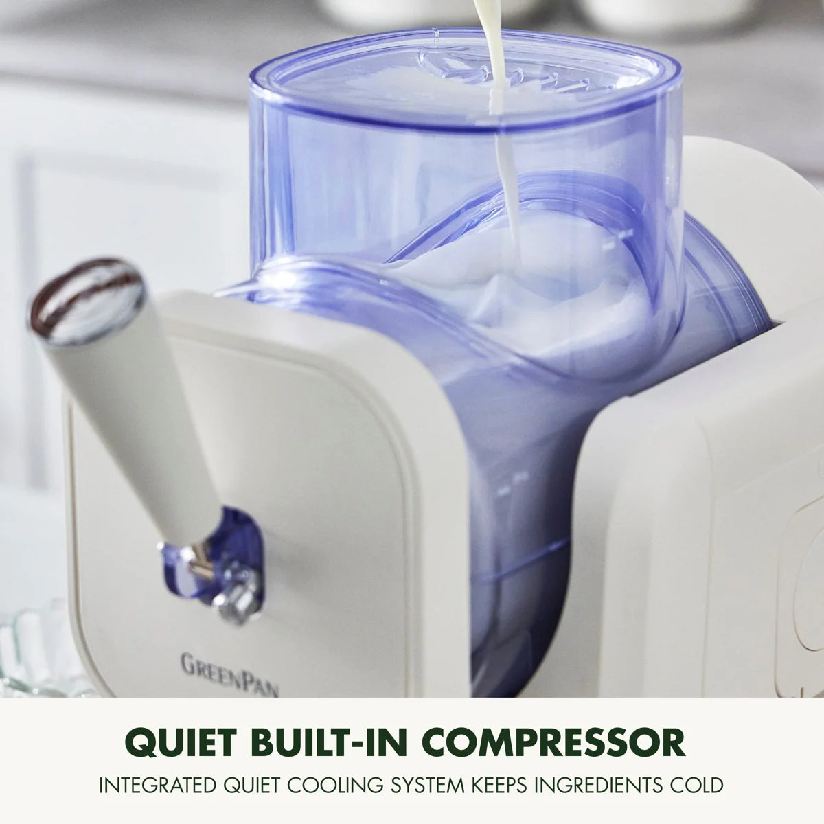 GreenPan Frost Soft Serve Ice Cream and Slushie Maker